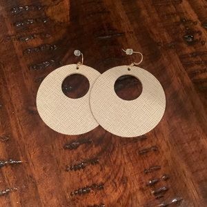 Nickel & Suede Earrings